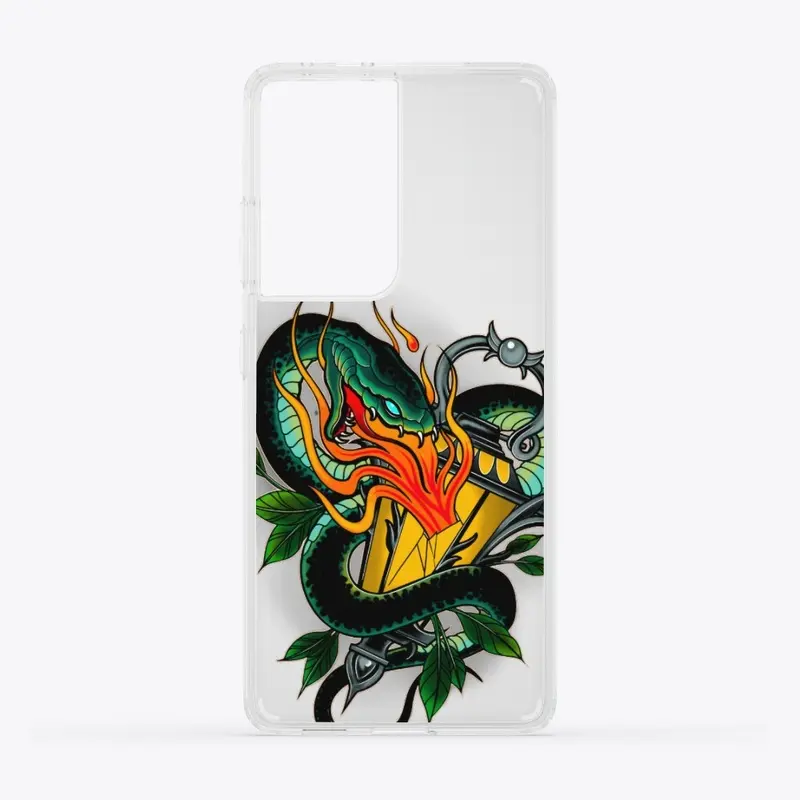 Snake and Lantern Phone Case