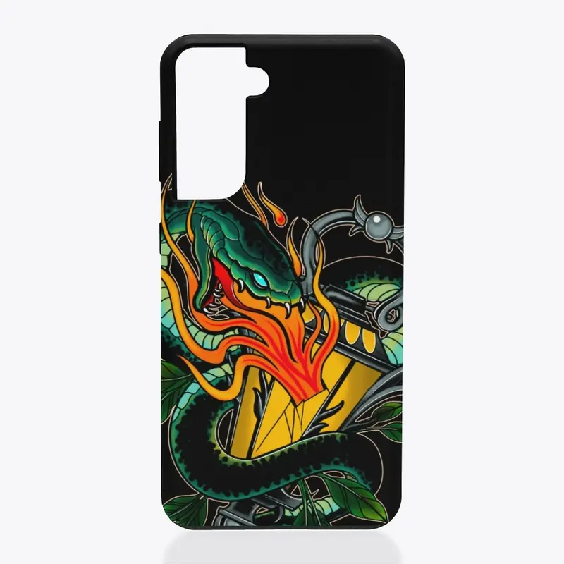 Snake and Lantern Phone Case