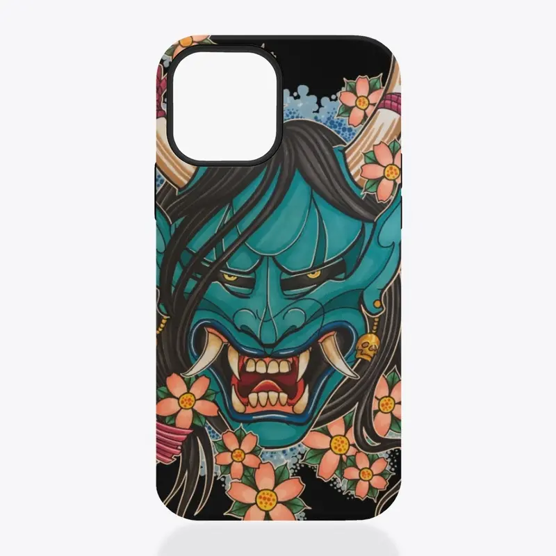 Hannya Mask Phone Case