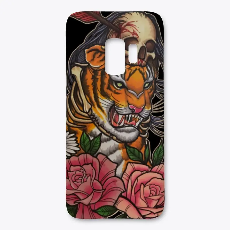 Neo Trad Tiger Phone Case