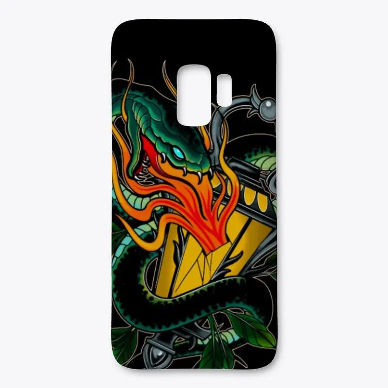 Snake and Lantern Phone Case