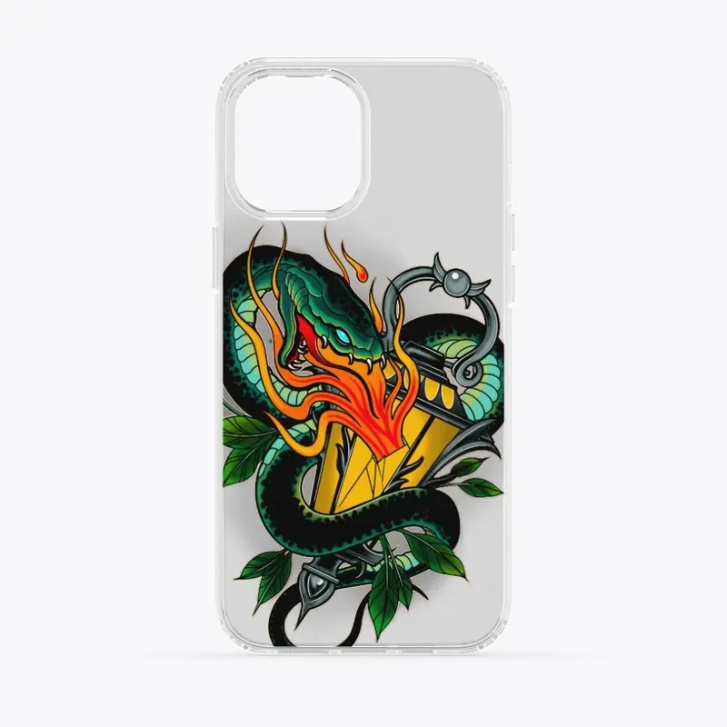 Snake and Lantern Phone Case